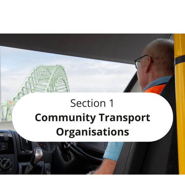 Section 1 Community Transport Organisations