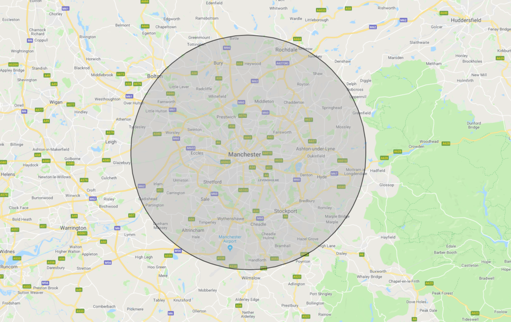 10-mile-radius-of-Manchester-map