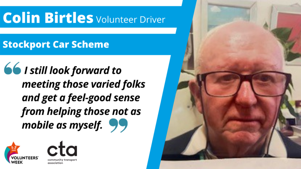 Colin Britles Volunteer Quote