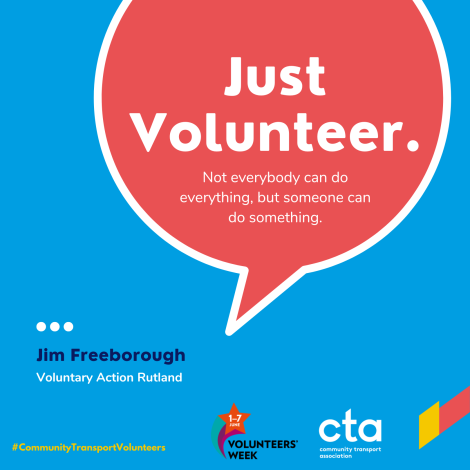 Just Volunteer Poster