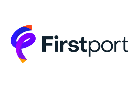the logo for Firstport