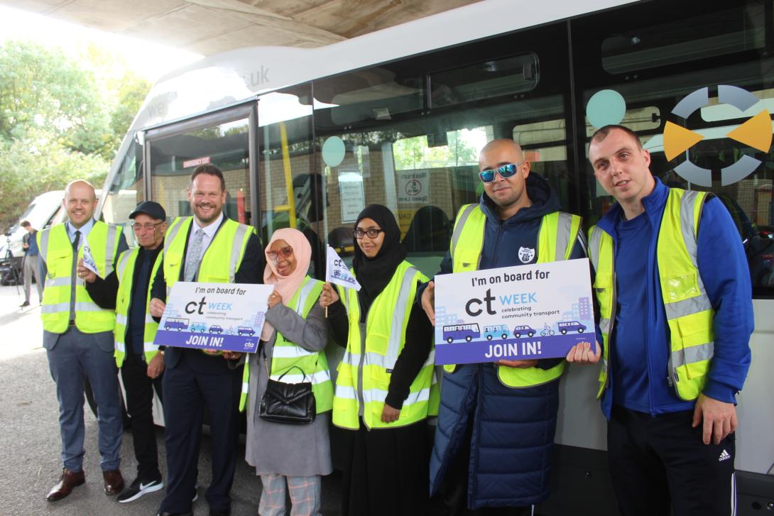 Transport Minister celebrates community transport in West London ...